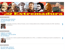 Tablet Screenshot of comunistasdeextremadura.net